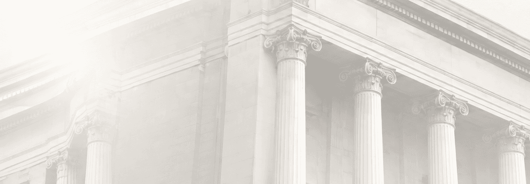 Classical Courthouse Pediment Fiat Justitia Watermark